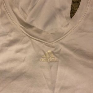 White Adidas Tank